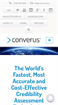 Mobile Screenshot of converus.com